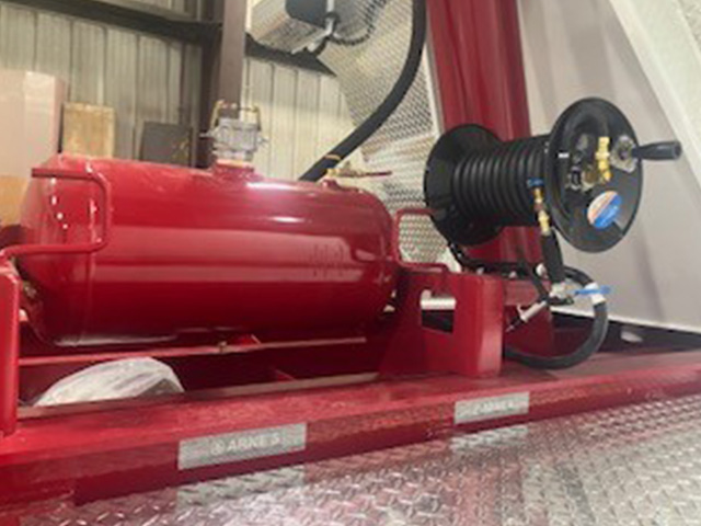 Agent Tank w/ Optional Hose Reel