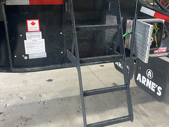 Ladder for Lead Super B Train Trailer